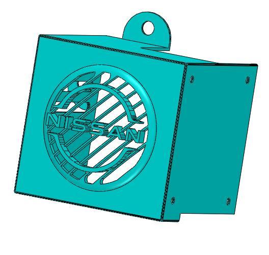Nissan-Theme Ender3Guard V2: Precision Fan Cover