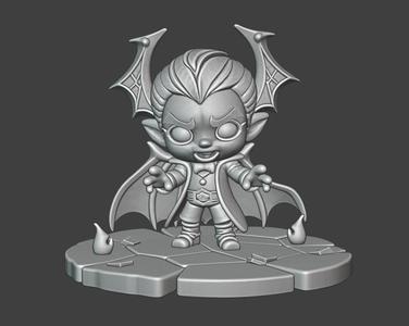 dracula chibi halloween