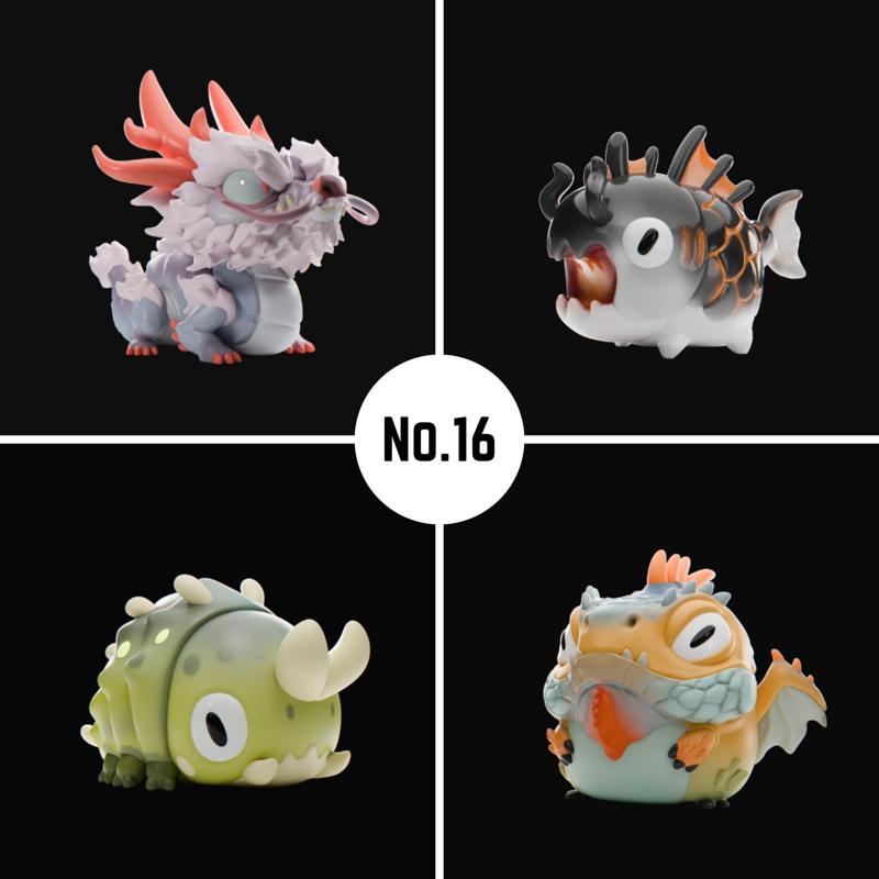 Grumpii 3D Printable Files - Chubbii Monsters - Pack 16