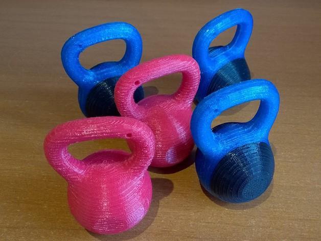 Kettlebell Key Chain