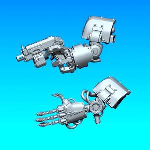 gauntlet and heavy bolter FOR THE TACTICAL DREADNOUGHT