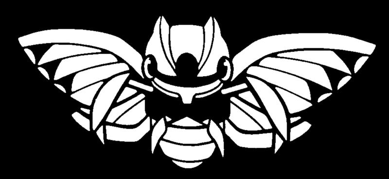 ninjask stencil