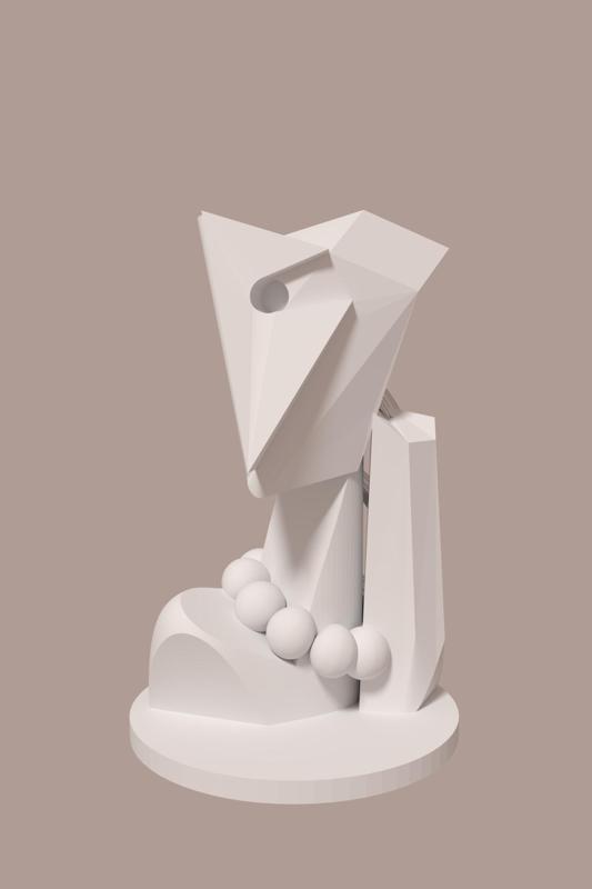 Cubist sculpture