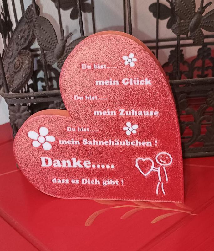 Romantisches Herz Liebe
