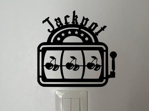 Wall decor Jackpot casino
