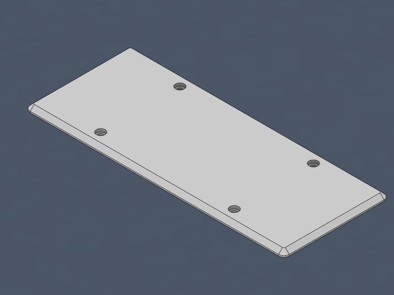 Flush-Mount Box Cover 6-7 Modules