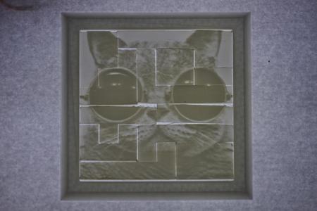 lithophane cat puzzle