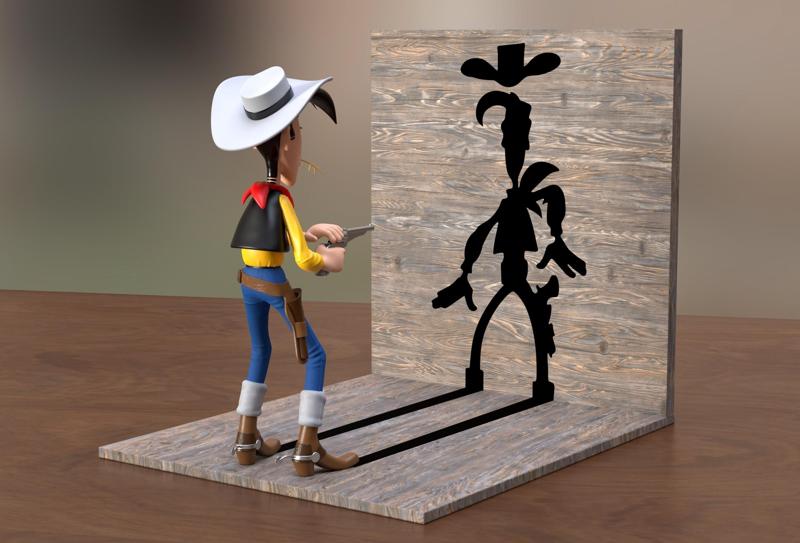 Lucky Luke Diorama