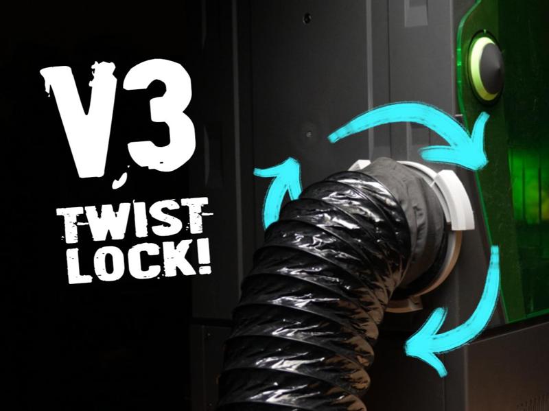 Quick Disconnect Ventilation V3 by OIASS