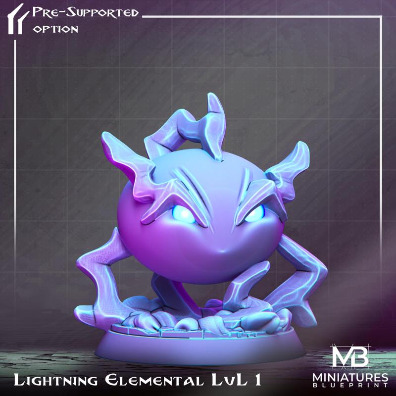 Lightning Elemental LvL 1