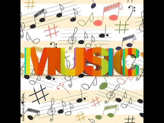 Music Flip Letterbox