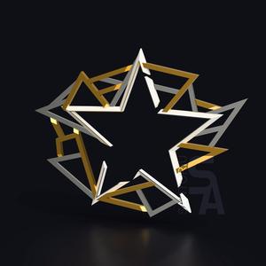 Geometric Christmas Ornament 2