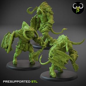 Horned Brutes with Shield Set A