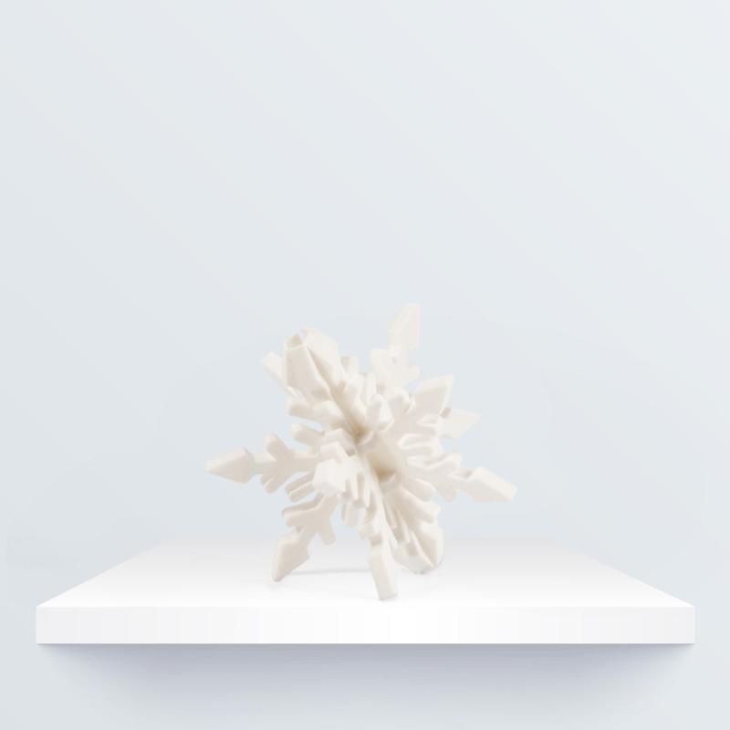 CHRISTMAS ORNAMENT: SNOWFLAKE