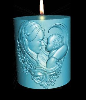 Worlds best mama candle or planter mother'sday