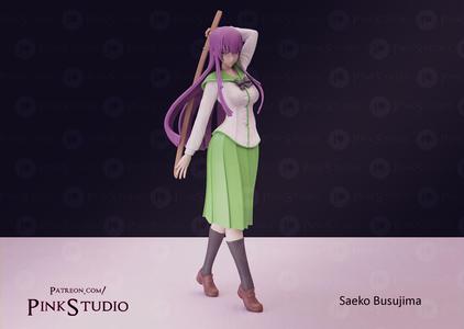 High school of the dead - HOTD - Saeko busujima