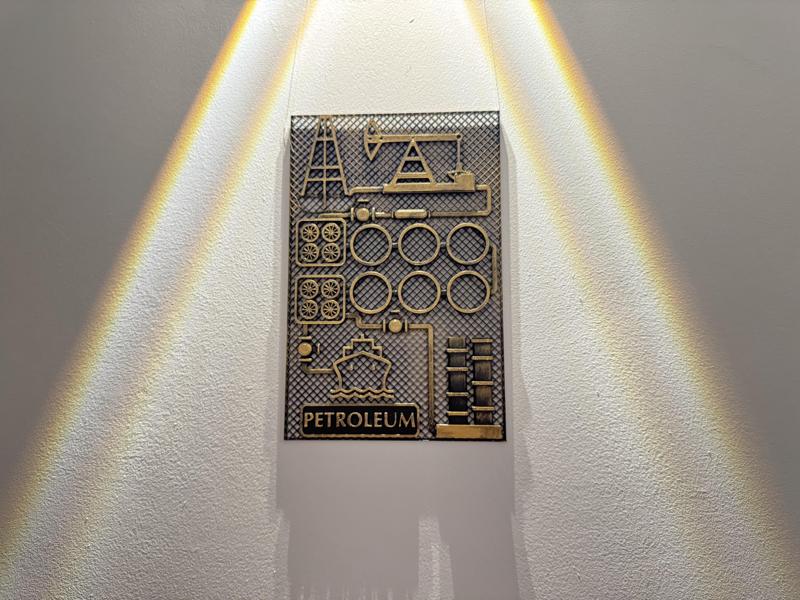 Industrial Wall Art: Oil Rig