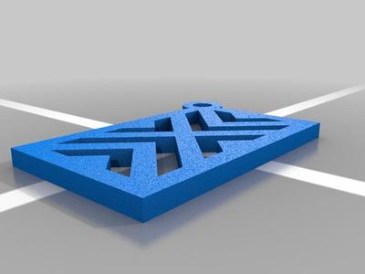 New York Excelsior Keychain