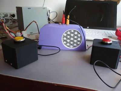 Caja para carrera de LED / Caixa para carreira de LED/Open LED Race