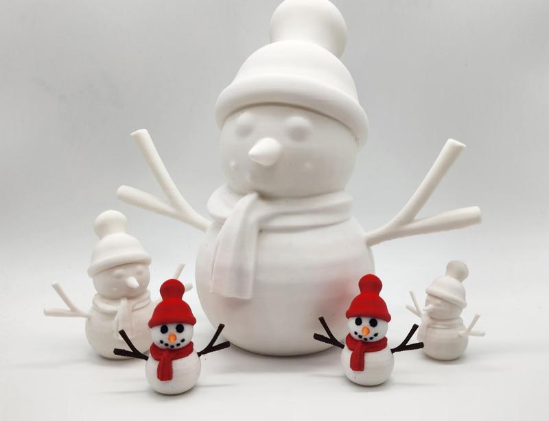 Beanie Hat Snowman - AMS or single color