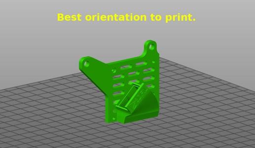 Ender 3 / CR10 5015 blower to stock duct adapter