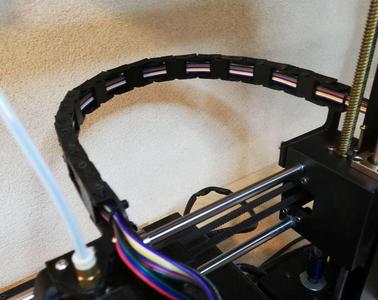 Dragchain (X) for Anycubic I3 Mega Direct Drive Extruder