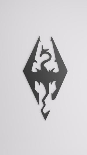 Epicenter of Adventures: Skyrim's Minimalist Painting