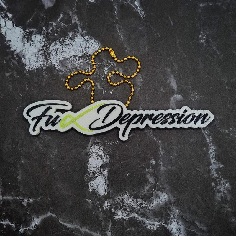 F*ck Depression Charm - JCreateNZ