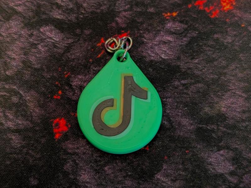 Keychain with NFC Tag