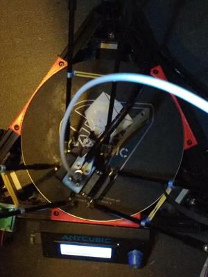 Kossel linear plus bed clip 240mm including DXF