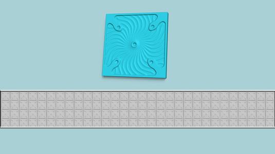 Wall Panel A20 Ornament - Interior Design Decoration