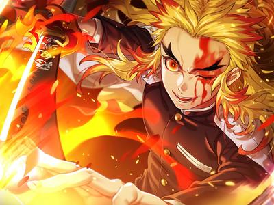 Rengoku  Demon Slayer Hueforge