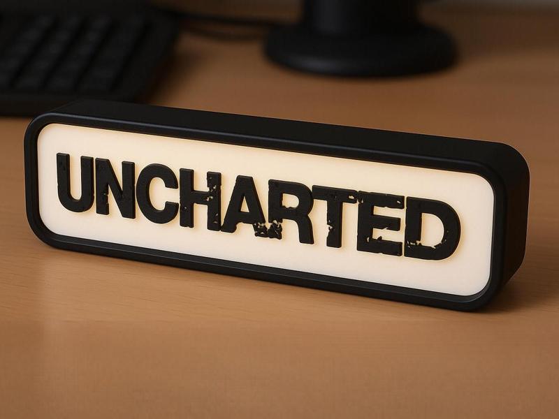 Uncharted Game Light Box