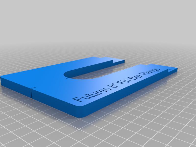Futures Fins 10.75" Finbox Templates
