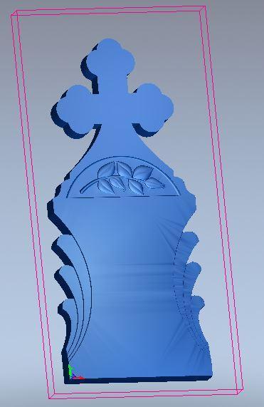 Tombstone 3D stl, cruce stl