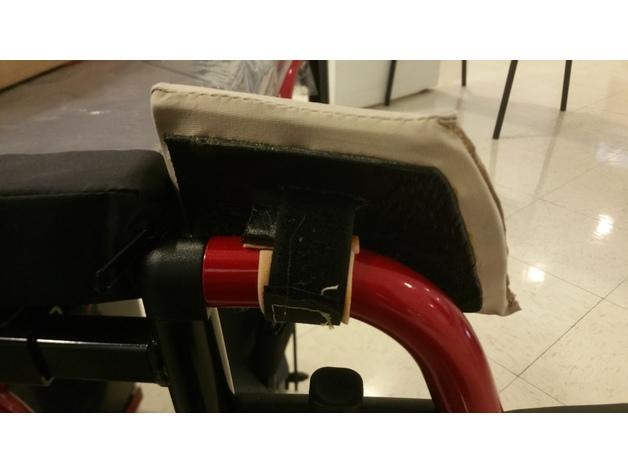 Lateral Leg support for Wheelchair