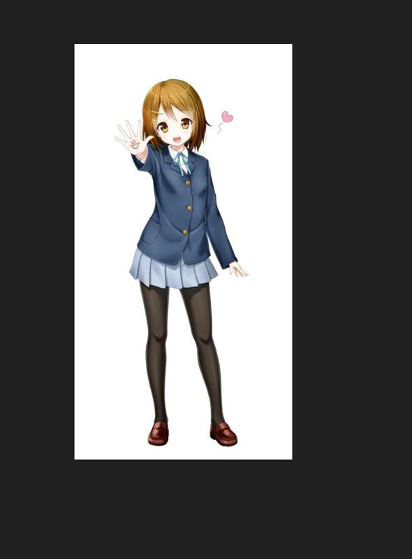 Kawaii Anime Girl Character