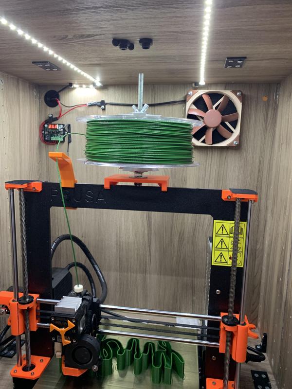 The Ultimate Horizontal Spool Holder for Prusa Printers