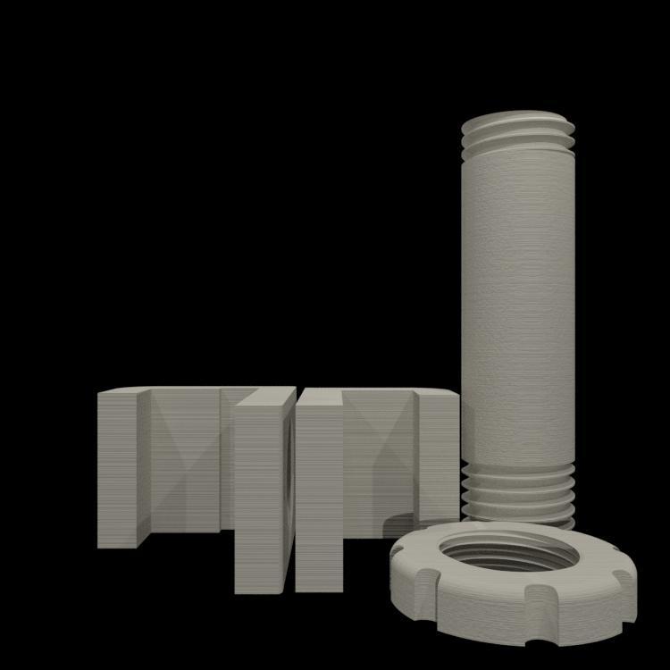 4 part Spool holder for Joel 3DPN competition.