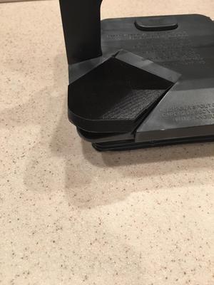 ninja food processor lid flap with support