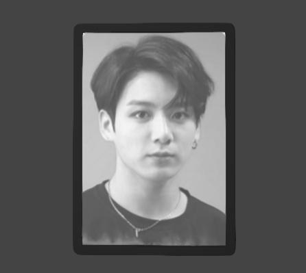 Jung-kook lithography + Frame