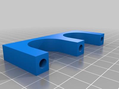 3/4" Double PVC Conduit Clamp