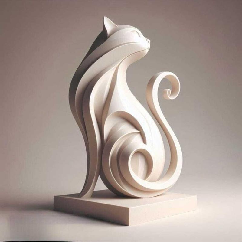 cat minimalist - decor elegant