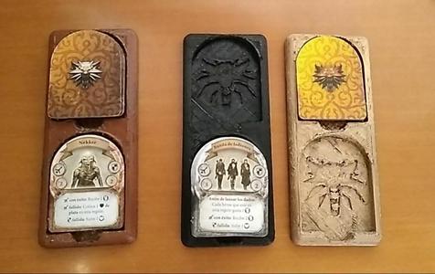 The Witcher monster-token holder