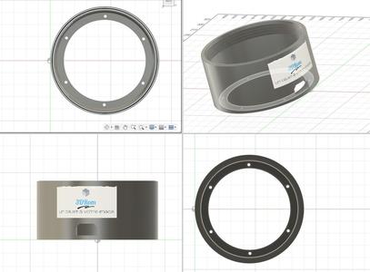 recessed spotlight socket diam.225