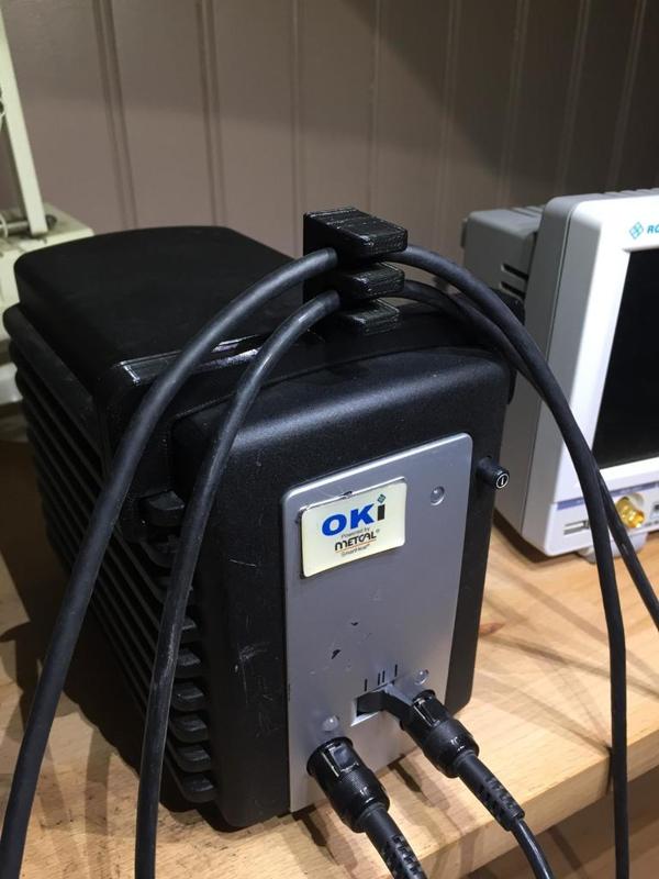 Cable holder for Metcal soldering station