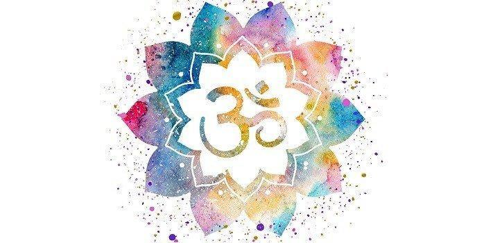 Om Zeichen (GOA) litho