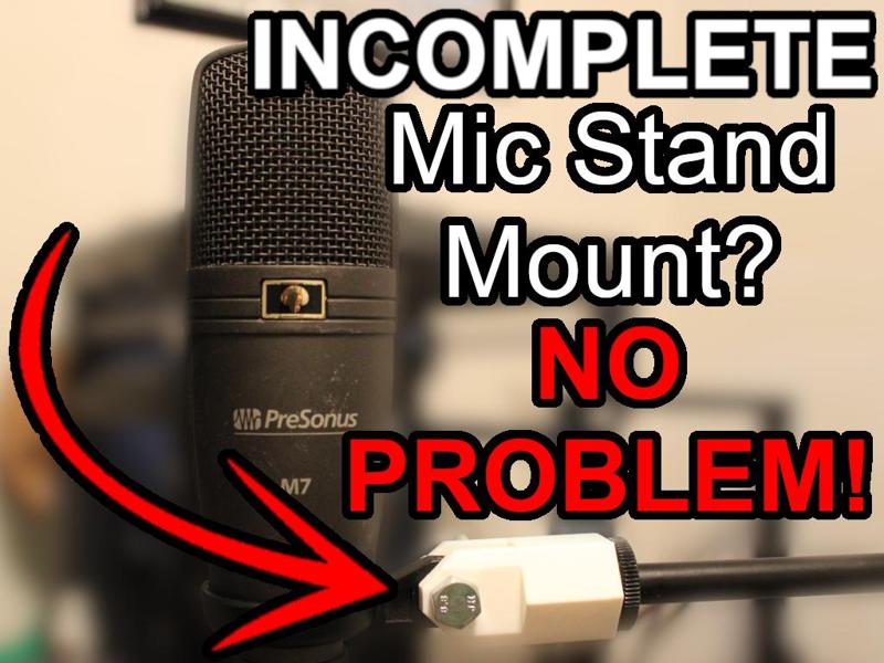 Presonus M7 Microphone / Stand Mount Base