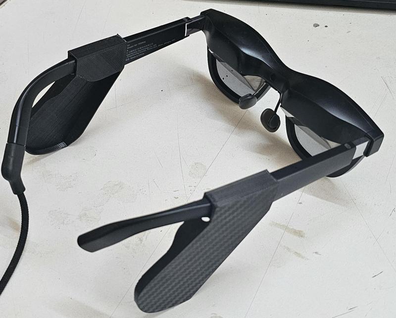 Flaps For Xreal Air to boost sound.