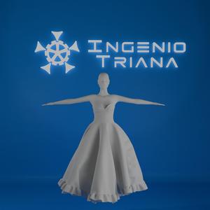 Body in wedding dress